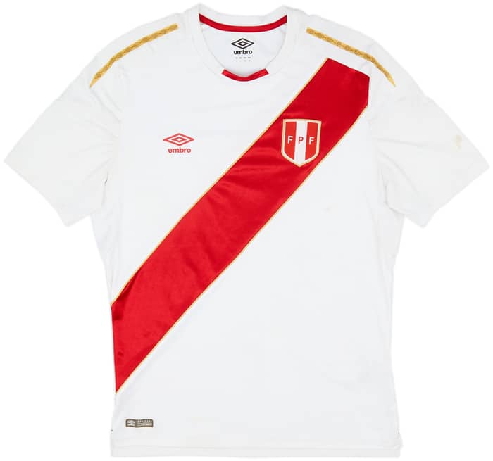 2018 Peru Home Shirt - 6/10 - (L)