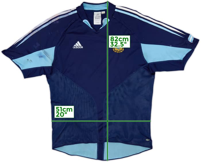 2004-05 Argentina Away Shirt - 5/10 - (XL)