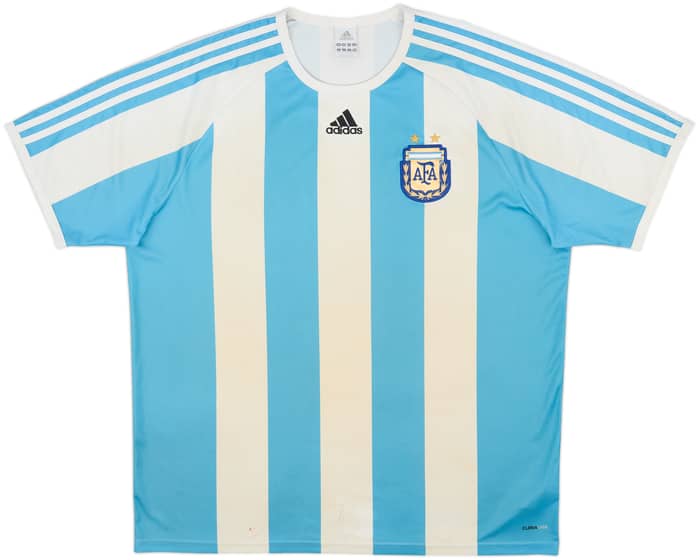 2010-11 Argentina Basic Home Shirt - 4/10 - (XXL)