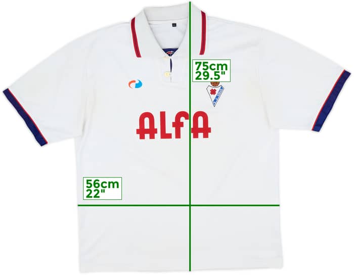1999-00 Eibar Away Shirt #7 - 6/10 - (XL)