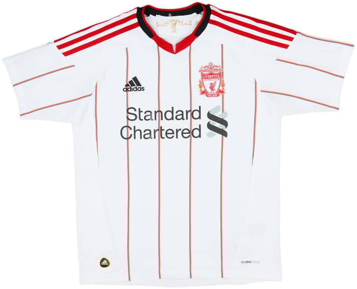 2010-11 Liverpool Away Shirt - 4/10 - (L.Boys)