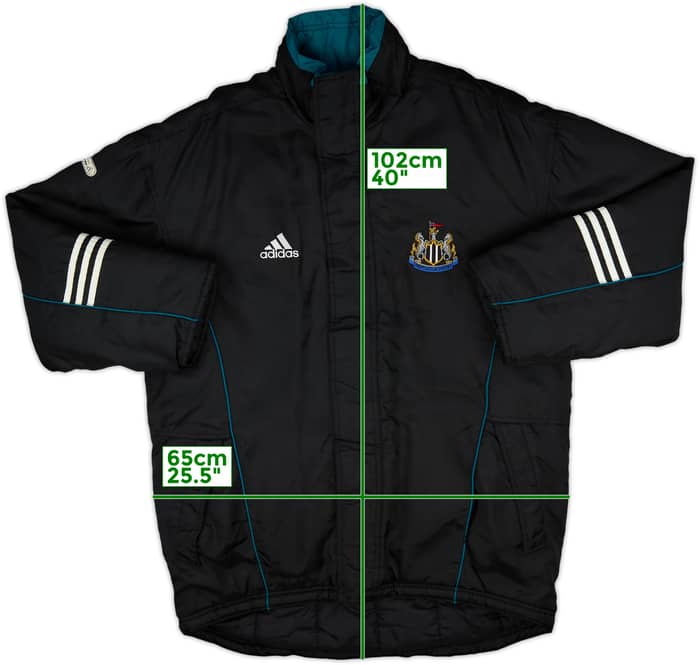 1999-00 Newcastle adidas Padded Bench Coat - 4/10 - (XXL)