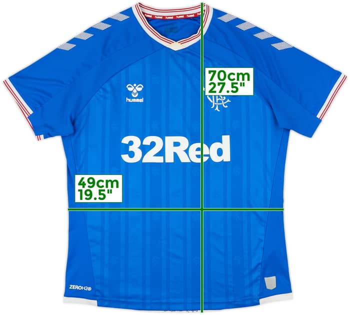 2019-20 Rangers Home Shirt - 6/10 - (XL)