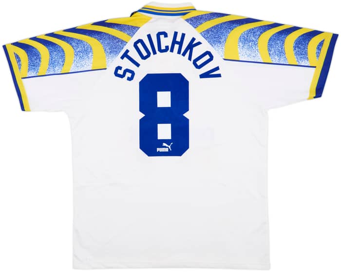 1995-97 Parma Basic Home Shirt Stoichkov #8 - 8/10 - (XL)