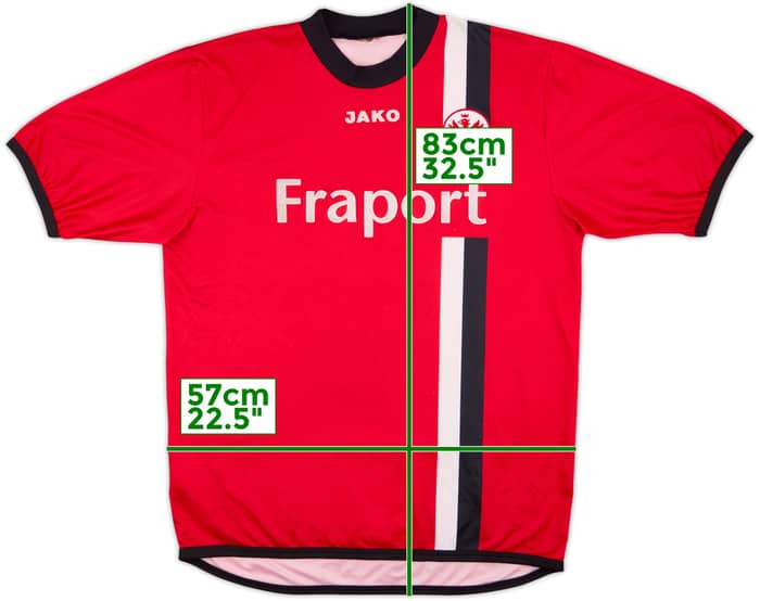 2005-06 Eintracht Frankfurt Home Shirt - 7/10 - (XL)