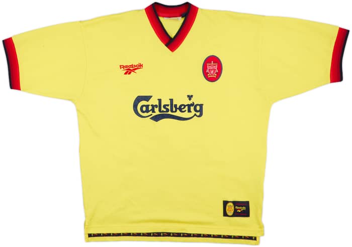 1997-99 Liverpool Away Shirt Fowler #9 - 8/10 - (L)