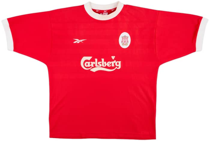 1998-00 Liverpool Home Shirt Fowler #9 - 7/10 - (L)