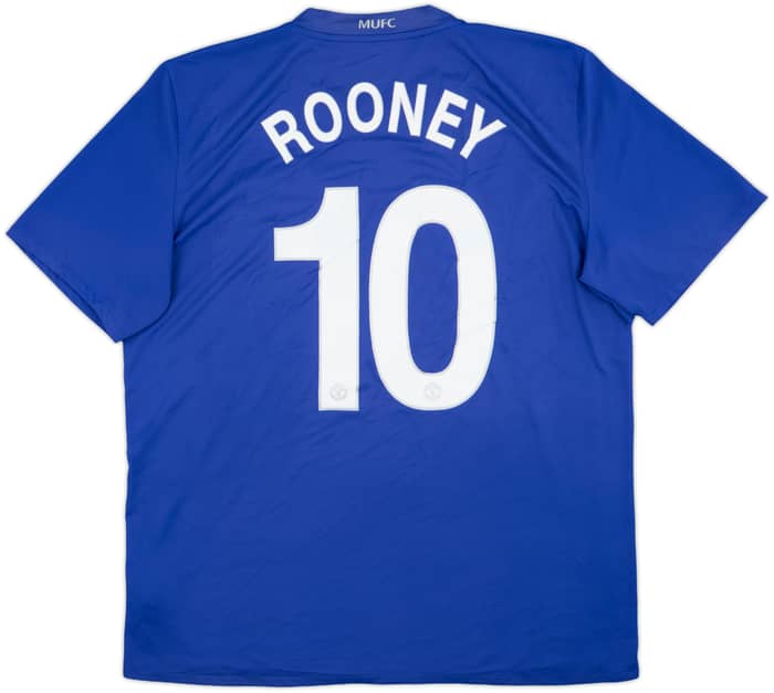 2008-09 Manchester United Third Shirt Rooney #10 - 6/10 - (XL)