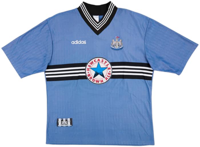 1996-97 Newcastle Away Shirt Shearer #9 - 8/10 - (XXL)