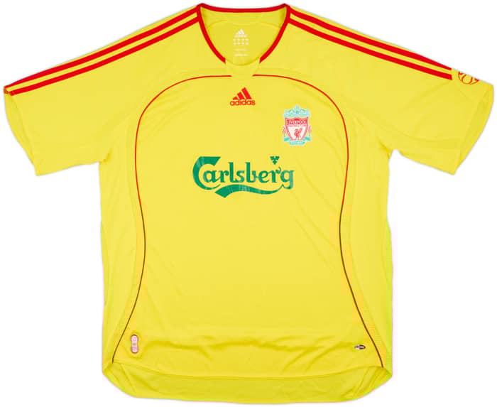 2006-07 Liverpool Away Shirt Gerrard #8 - 7/10 - (XL)