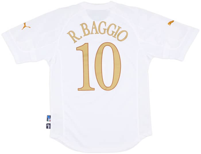 2004-06 Italy Away Shirt R.Baggio #10 - 3/10 - (L)