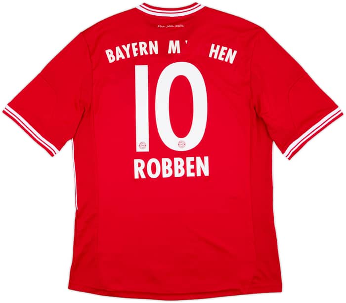 2013-14 Bayern Munich Home Shirt Robben #10 - 4/10 - (L)