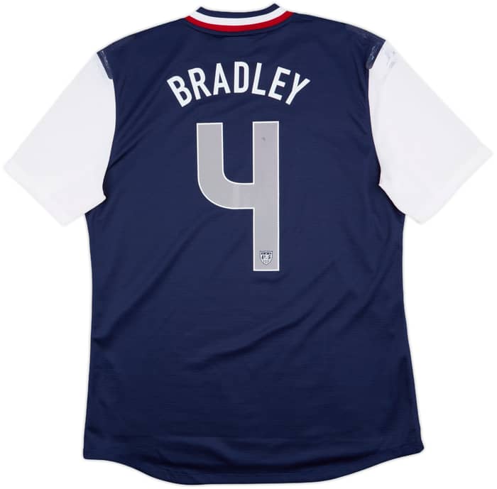 2012-14 USA Player Issue Away Shirt Bradley #4 - 5/10 - (XL)