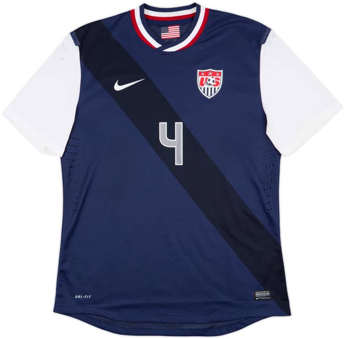 2012-14 USA Player Issue Away Shirt Bradley #4 - 5/10 - (XL)