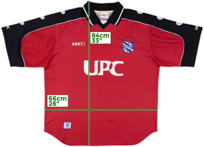 2000-01 Heerenveen Away Shirt - 9/10 - (XL)