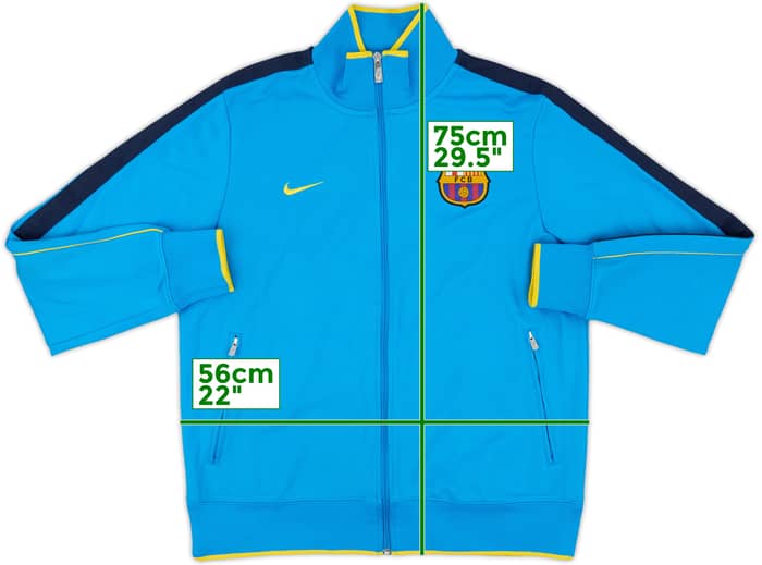 2011-12 Barcelona Nike Track Jacket - 9/10 - (L)