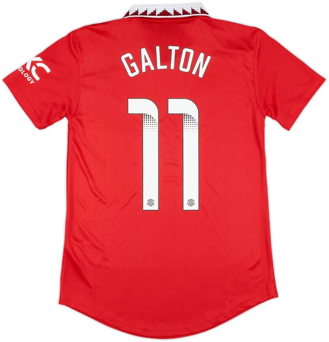 2022-23 Manchester United Home Shirt Galton #11 (Women's XS)