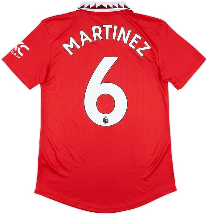 2022-23 Manchester United Home Shirt Martinez #6 (Women's S)