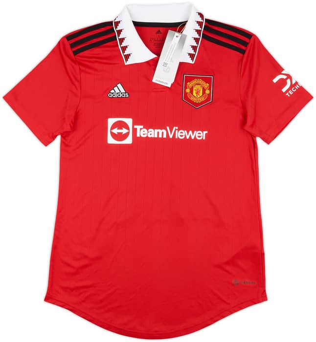 2022-23 Manchester United Home Shirt Antony #21 (Women's S)