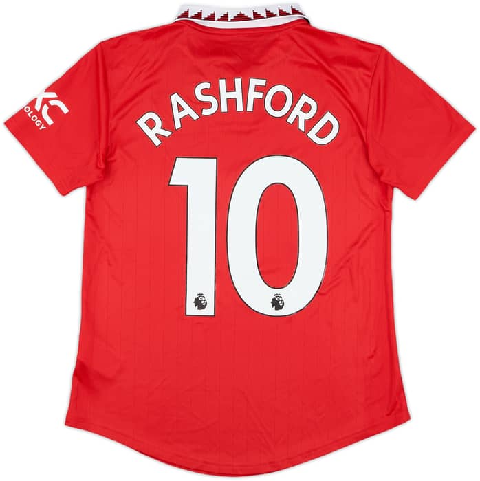 2022-23 Manchester United Home Shirt Rashford #10 (Women's S)