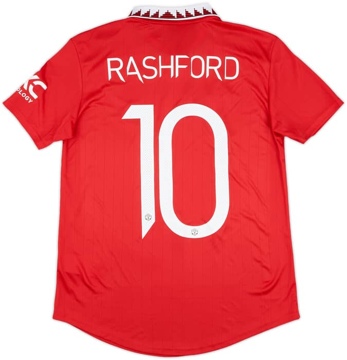 2022-23 Manchester United Home Shirt Rashford #10 (Women's M)