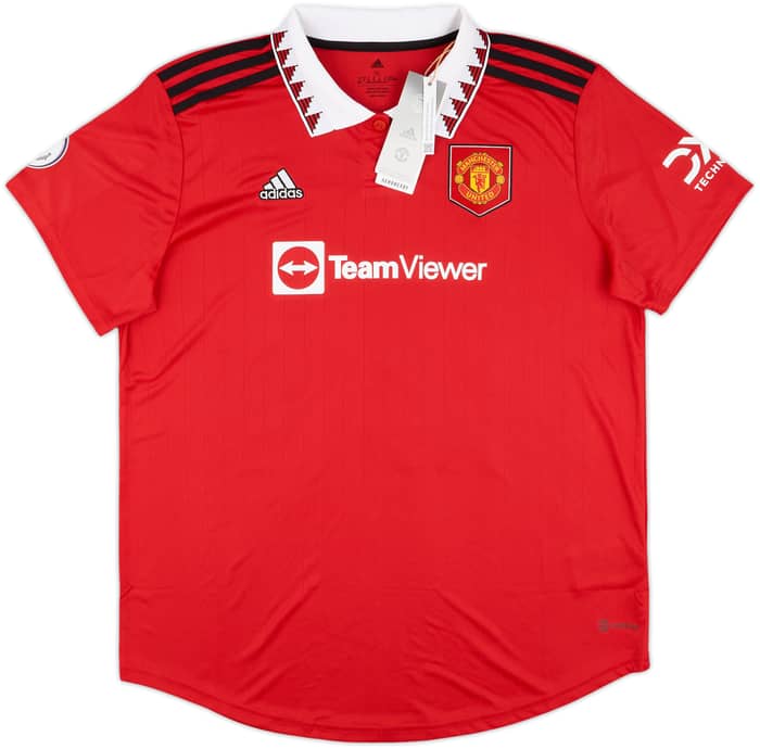 2022-23 Manchester United Home Shirt Antony #21 (Women's XL)