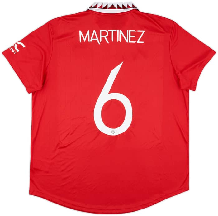2022-23 Manchester United Home Shirt Martinez #6 (Women's XXL)