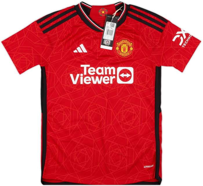 2023-24 Manchester United Home Shirt Wan-Bissaka #29 (Women's 2XS)