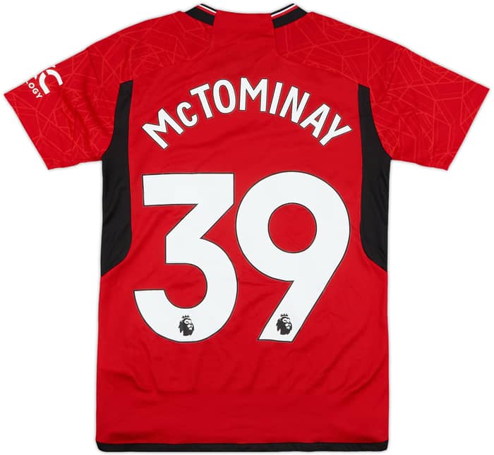 2023-24 Manchester United Home Shirt McTominay #39 (Women's XS)
