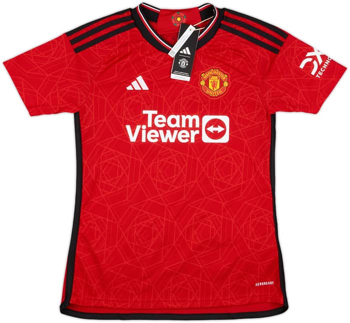 2023-24 Manchester United Home Shirt McTominay #39 (Women's XS)