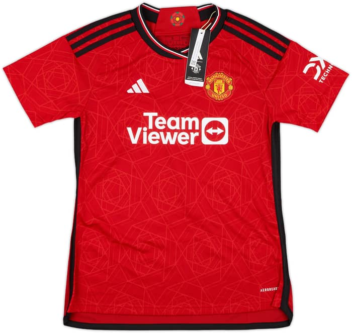 2023-24 Manchester United Home Shirt Toone #7 (Women's S)