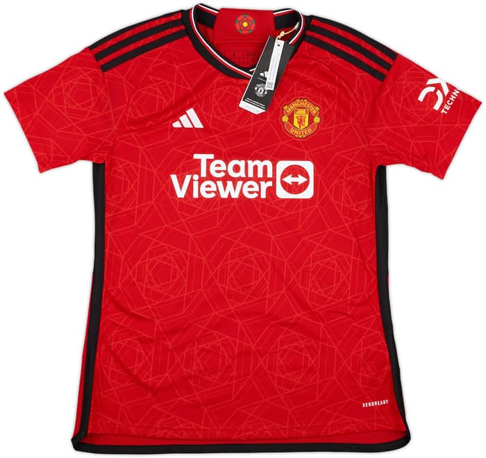 2023-24 Manchester United Home Shirt Toone #7 (Women's S)