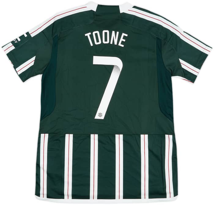 2023-24 Manchester United Away Shirt Toone #7 (Women's M)