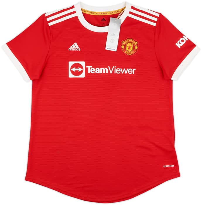 2021-22 Manchester United Home Shirt Sancho #25 (Women's L)