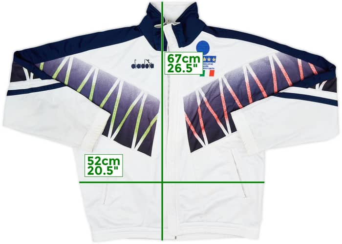1994 Italy Diadora Track Jacket - 4/10 - (M)