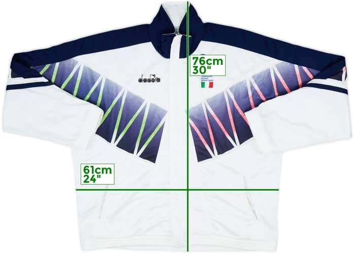 1994 Italy Diadora Track Jacket - 6/10 - (L)