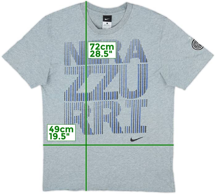 2010-11 Inter Milan Nike Cotton Tee - 5/10 - (L)