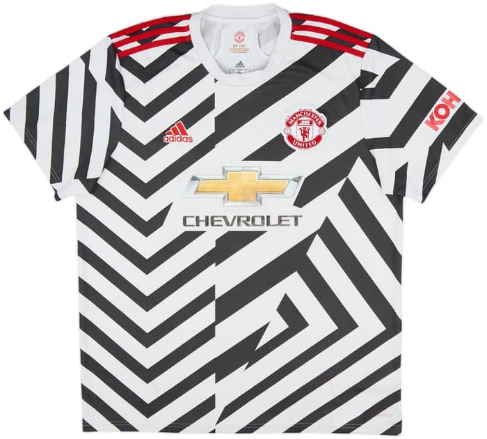 2020-21 Manchester United Third Shirt - 4/10 - (XL)