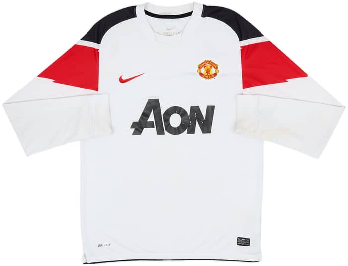 2010-12 Manchester United Away L/S Shirt - 5/10 - (M)