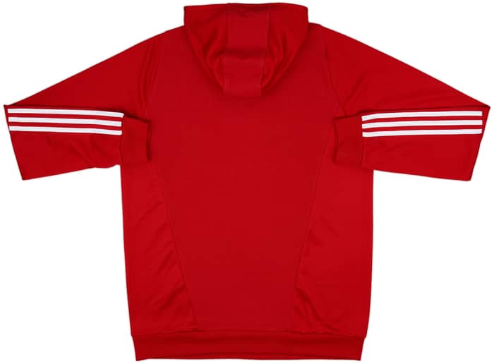 2022-23 Wales adidas 1/4 Zip Hooded Drill Top - 10/10 - (L)