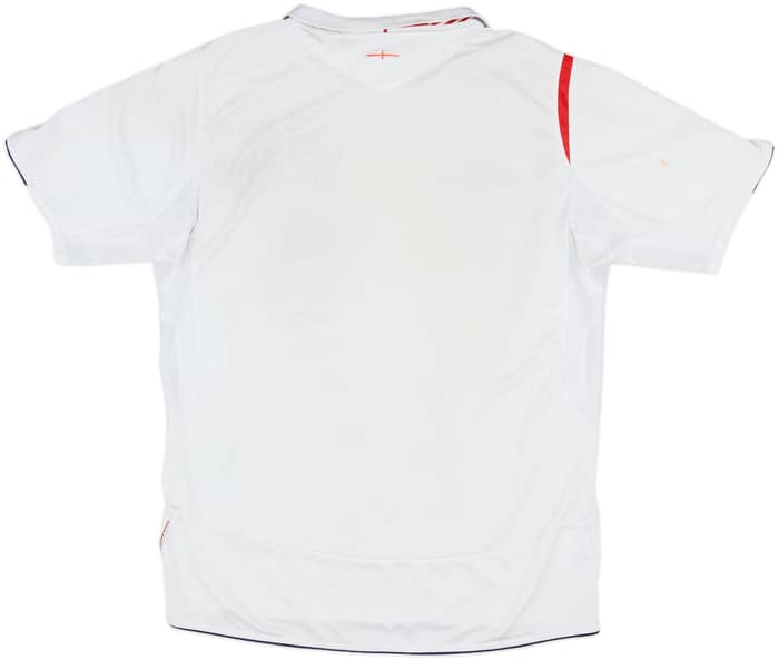 2005-07 England Home Shirt - 5/10 - (M)