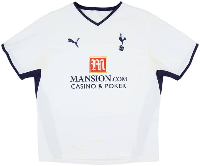 2008-09 Tottenham Home Shirt Bentley #5 - 4/10 - (XL)