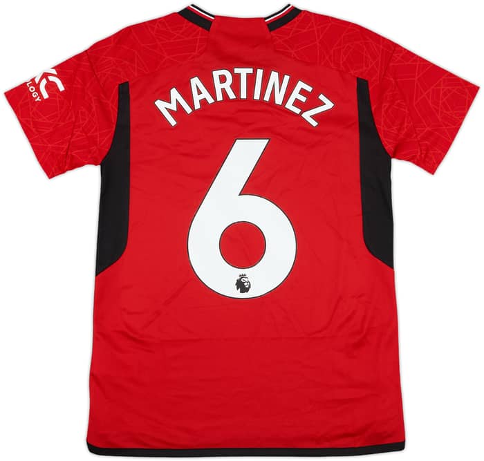 2023-24 Manchester United Home Shirt Martinez #6 (Women's M)