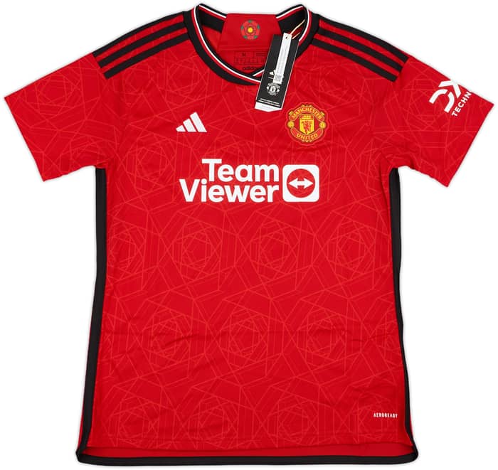 2023-24 Manchester United Home Shirt Hojlund #11 (Women's M)