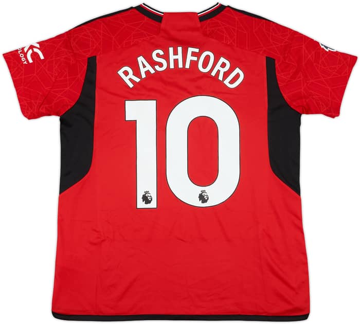 2023-24 Manchester United Home Shirt Rashford #10 (Women's XL)