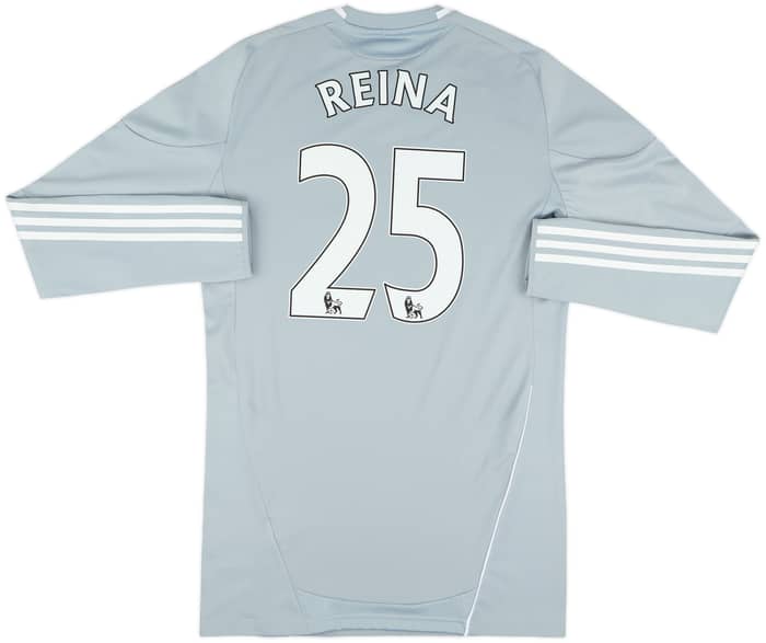 2010-12 Liverpool Player Issue TechFit GK Shirt Reina #25 (XL)