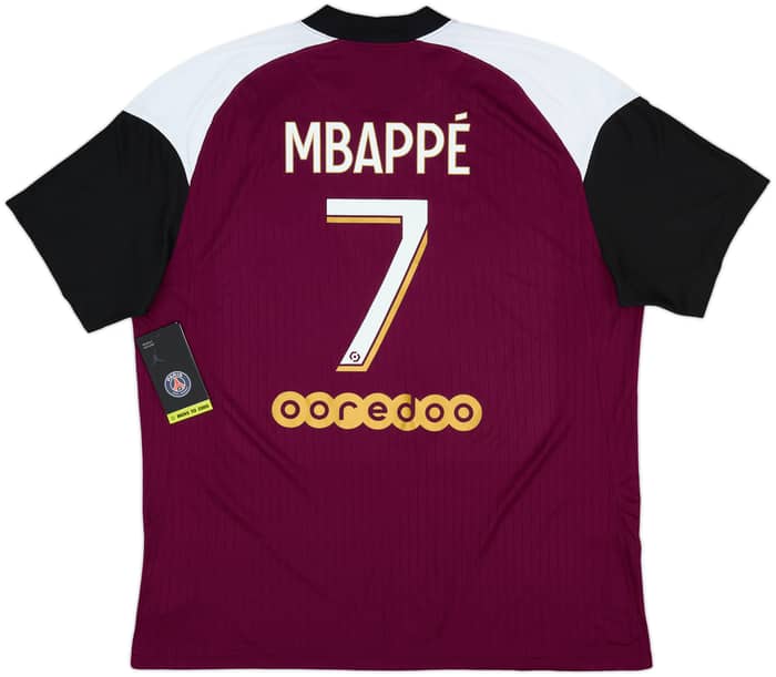 2020-21 Paris Saint-Germain Third Shirt Mbappe #7 (XL)