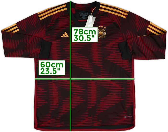 2022-23 Germany Away L/S Shirt (Women's XXL)