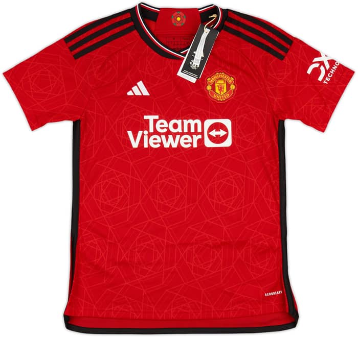 2023-24 Manchester United Home Shirt Garnacho #18 (Women's S)