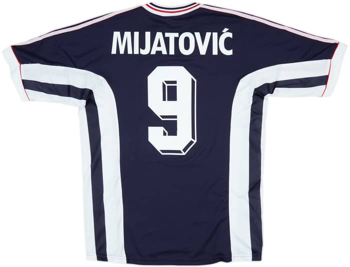 1998-99 Yugoslavia Home Shirt Mijatovic #9 (S)